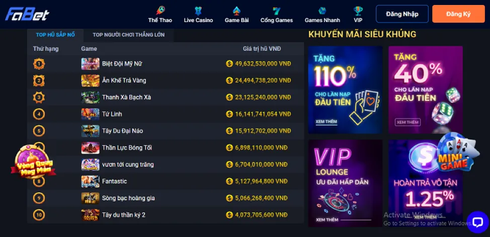 Giao diện thân thiện và dễ sử dụng của win66 chính thức